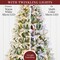 Pre-Lit Flocked Cedar Cypress Christmas Tree w/Twinkling Lights, Artificial Holiday Décor, White & Multicolored LEDs